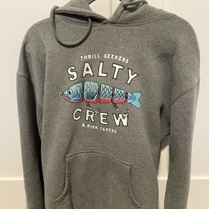 SALTY CREW MENS HOODIE SWEATSHIRT. MENS size large.